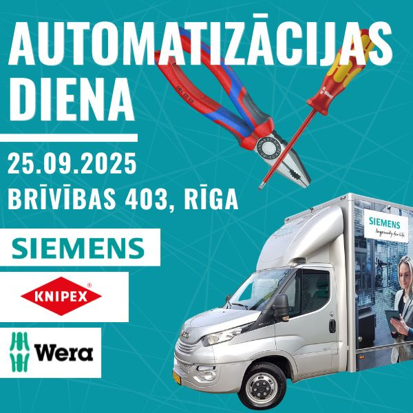 Automatizācijas diena ar Siemens, Wera un Knipex