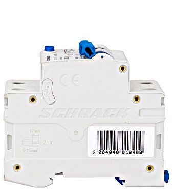 Выключатель дифференциального тока (RCBO), 20A, 1P+N, 6kA, AK667620 Schrack Technik alt_view_3