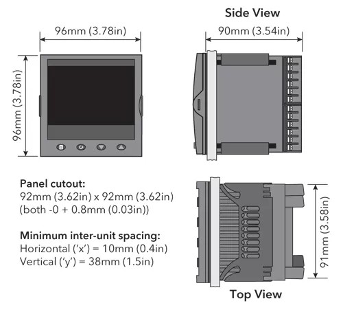 Recorder - Controller 90-264V AC, NANODAC Eurotherm alt_view_5