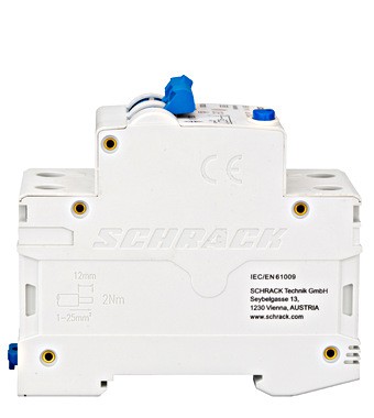 Выключатель дифференциального тока (RCBO), 6A, 1P+N, 6kA, AK668606 Schrack Technik alt_view_5