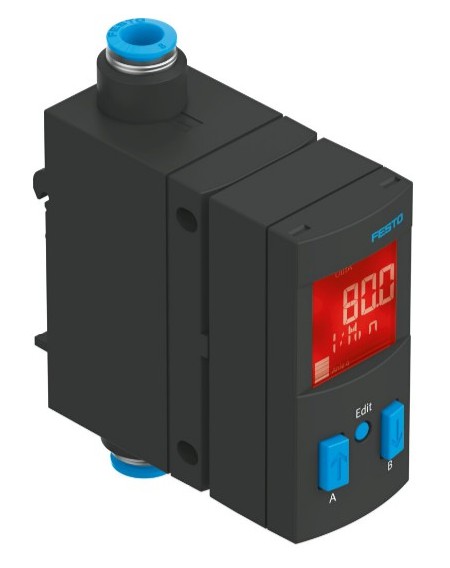 Plūsmas devējs SFAB-200U-HQ8-PNLK-PNVBA-M12, 8162828 Festo alt_view_6