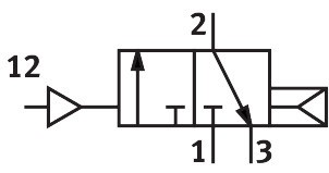 Pneimatiskais vārsts VUWS-L25-M32C-A-G14, 575483 Festo alt_view_2