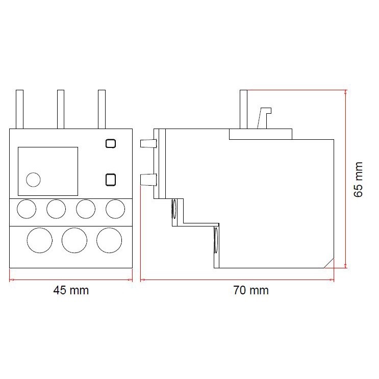 Termo pārslodzes relejs 3P, 9A - 13A, LRD16 Schneider Electric alt_view_5