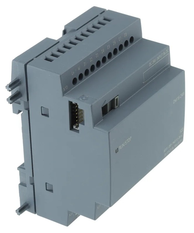 6ED1055-1NB10-0BA2 LOGO! DM16 24R expansion module, PS/I/O: 24 V DC/24 V DC/relay, 8 DI/8 DO, 4 MW for LOGO! 8 alt_view_2