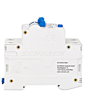 Выключатель дифференциального тока (RCBO), 20A, 1P+N, 6kA, AK667620 Schrack Technik alt_view_5