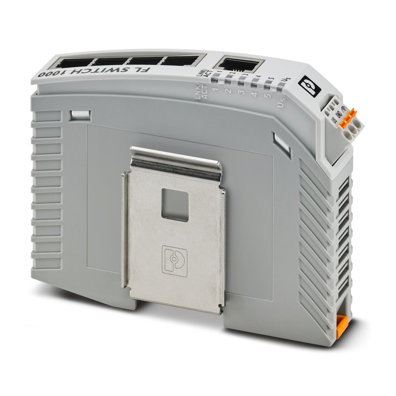 Ethernet svič, plašs temperatūras diapazons, divpadsmit RJ45 porti ar 10/100 Mb/s visās portos, divi SFP porti ar 100/1000 Mb/s, automātiska datu pārraides ātruma noteikšana, automātiskās šķērsošanas funkcija un QoS alt_view_2