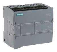 PLC SIMATIC S7-1200, CPU 1214C, DC/DC/DC, ONBOARD I/O: 14 DI, 10 DO 24V, 2 AI 0-10 VDC, POWER SUPPLY: DC 20.4 - 28.8 V DC , 6ES7214-1AG40-0XB0 Siemens