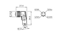 STL-1204-W05MC CAB,MAL.AN 5M0 M12-4P