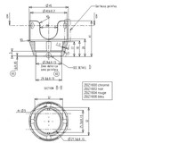 Pogas aizsardzības plate dzeltana ZBZ1605 Schneider Electric