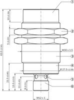 Rfh510-1004301 Radio Frequen. Sensor, 6072841 Sick