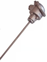 Temperature sensor with head, PT100, 6 x 80mm, DIN B, -50….500°C, TP-401 Czaki