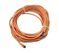 Konektors ar kabeli DOL-0804-G02M, M8, 4-PIN, taisns, mamma, kabelis 2m, IP67/IP69K, 6009870 Sick