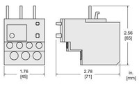 Thermal overload relay 3P, 12A - 18A, LRD21 Schneider Electric