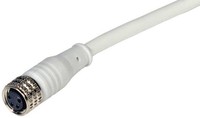 Connector with cable CS-B1-02-G-05, M8, 4-PIN, straight, female, cable 5m, IP67, 95A251430 Datalogic