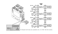 4kan.multisensors modulārais temperatūraskontr, 24 VDC, iz.-4 rel.+RS485, TM4-N2RB Autonics