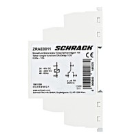 Time relay/timer 1 function, ON-delay 0.05 sec - 10 h, 5A, 24 - 240VAC/DC, ZRAE0011 Schrack Technik