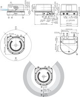 MRS1104A-111011S01 3D LiDAR sensors PeopleCounter, Width of the counting range: 10m, Scanning range: 16..30m, angle: Horizontal	275°; Vertical 7.5° (Over 4 measurement levels) 1112242 Sick