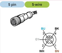 PRE-WIRED CONNECTOR PV FEMALE M12 STRA