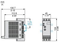 Softstarteris , 9A, 100…480V, 1.1-4kW, ATS01N109FT Schneider Electric