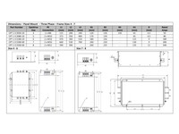 Optifilter EMC Input Filter, 3 Phase, 25 A, IP20, OPT2E302520 Invertek Drives