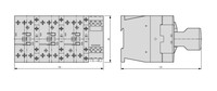 Zvaigznes-trīsstūra palaidējs, 15kW, 400V, 230V, LTY13033--