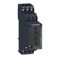 Trīs fāžu kontroles relejs 8A, 2 C/O, 380…480VAC, 0.1s…30 s, RM22TR33 Schneider Electric