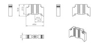 End fixing E/NS 35 N, 9,5mm/48,6mm, 800886 Phoenix Contact