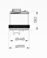 LD MINI TWS F/L V24 signāllampa dzeltena