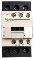 Kontaktors 11kW, 3P, 1NO + 1NC, 25A, spole 230VAC, , LC1D25P7 Schneider Electric