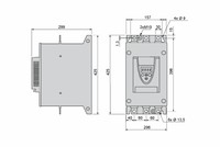 Softstarteris ATS22C41Q, 388A, 230/440V, 110/220kW ATS22C41Q Schneider Electric