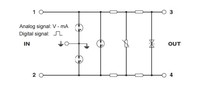 Защита от перенапряжения для аналоговых и логических сигналов с разъединителем 30VDC / 21VAC, S400CL-1 Seneca