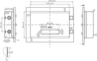 NCV50B-11EC0100500 SPEETEC Laser surface motion sensor, resolution 500 µm, HTL / Push pull 1116001 Sick