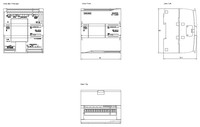 Izeju modulis SIMATIC S7-1200 , SM 1222, 8 DO, 24V DC, TRANSISTOR 500 mA, 6ES7222-1BF32-0XB0 Siemens