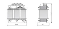 TKC1-15-189/400/440  ZEZ SILKO 15kvar DETUNED REACTORS, 400 V (supply voltage), 189 Hz (7%), capacitors at 440 V