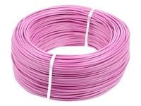 Wire, 0,5mm2, H05V-K, coil 100m, pink, 4510081 Lapp