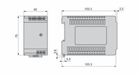 Barošanas bloks 100-240V AC uz 24V DC, 3.8A, 91.2W, ABLS1A24038 Schneider Electric