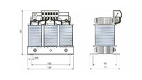 Input Choke, 3 Phase, 10 A, IP20