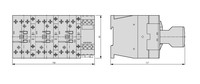 Zvaigznes-trīsstūra palaidējs, 7.5kW, 400V, 230VAC, LTY01633--