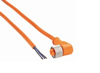 Konektors ar kabeli DOL-1204-W02M, M12, 4-PIN, leņķiskais, mamma, kabelis 2m, IP67, 6009383 Sick