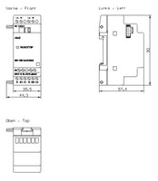 Extension module LOGO! AM2, 6ED1055-1MA00-0BA2 Siemens