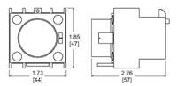 Contacts Block, LADR2 Schneider Electric