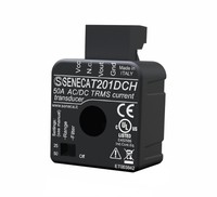 Current Transducer AC/DC 0-50 A to 0..10V, Auxilary Power T201DCH Seneca
