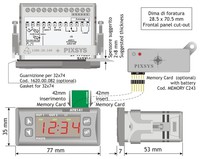 Контроллер температуры 12-24V AC, ATR141-AD Pixsys