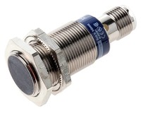 Inductive sensor M18, PNP, NO, Sn=8mm, ar konekt.M12, flush , XS118B3PAM12 Telemecanique