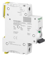 Automātslēdzis (MCB) Acti9 iC60N 1P, B klase, 16A, 6kA, A9F73116 Schneider Electric