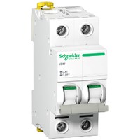 Slodzes atdalītājs 63A, 2P, DIN, iSW, A9S65263 Schneider Electric