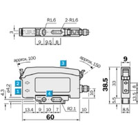 Wll170A-V430 Fiber Amplifier, 6021080 Sick