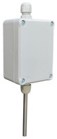 Āra gaisa temperatūras sensors, 6 x 80mm, PT100 B, -50…70C, IP65, ET721-PT100-S-C Evikon
