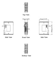 Weintek iR-DM16-N Module 8 inputs (sink / source) 15-28VDC and 8 outputs (sink) 11-28VDC (max 0.5A / 4A per group)