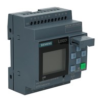 LOGO! 24RCE, logic module,display PS/I/O: 24V AC/DC 24V/relay, 8 DI/4 DQ, 6ED1052-1HB08-0BA1 Siemens